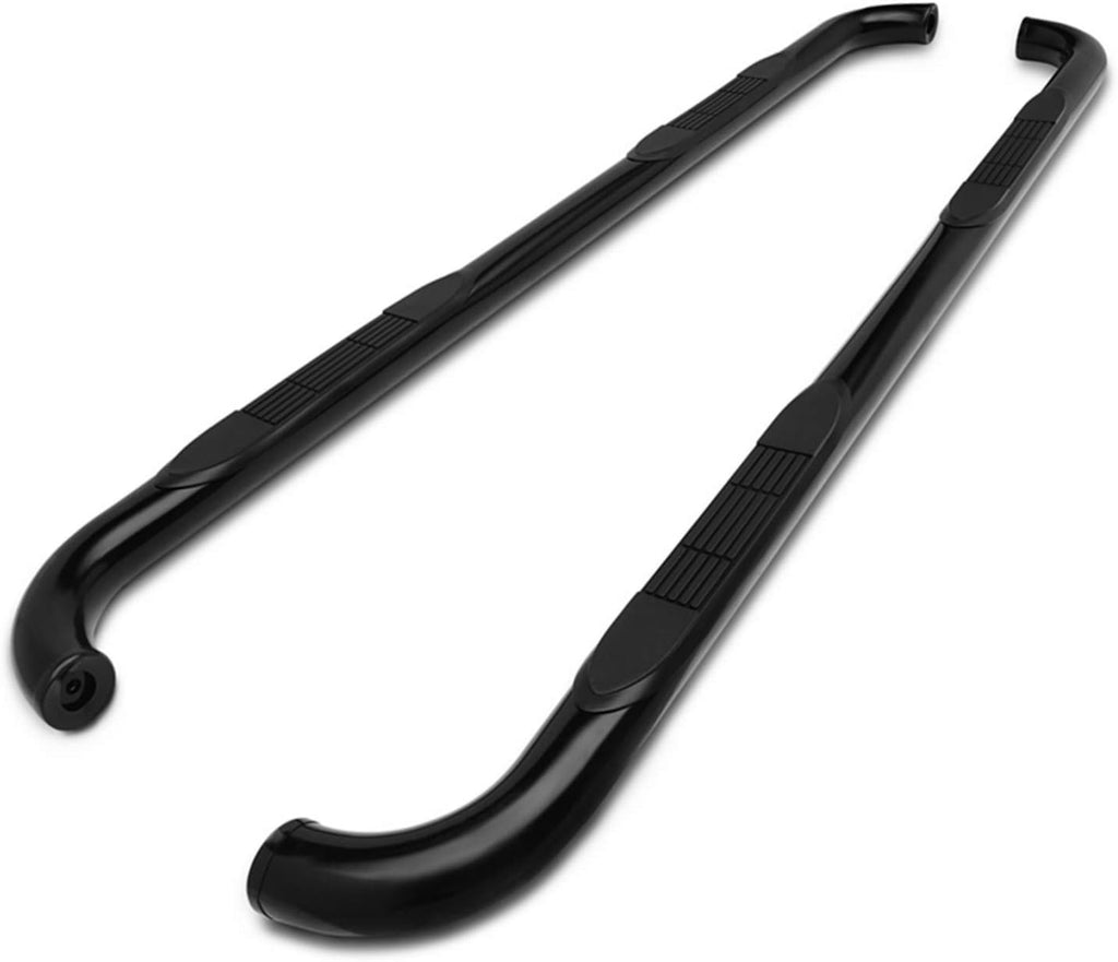 TAC Side Steps Compatible with 2003-2010 Kia Sorento 3 inches Black Side Bars Nerf Bars Step Rails Running Boards Off Road Automotive Exterior Accessories (2 Pieces Running Boards)
