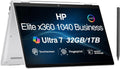 HP Elite x360 1040 2-in-1 Business AI Laptop 14.0' Touchscreen OLED 2.8K Display (Intel Ultra 7-155H, 32GB LPDDR5X, 1TB SSD, Active Pen, Copilot, Backlit KB, FP, 2 Thunderbolt 4, Win 11 Pro)