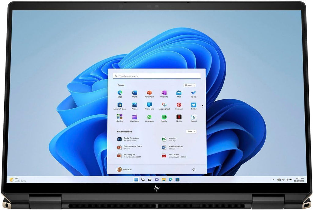 HP Spectre x360 2-in-1 14 2024 Laptop 14' 2.8K Touchscreen 16-Core Intel Evo Ultra 7 155H 32GB LPDDR5 4TB SSD Intel Arc Thunderbolt 4 Wi-Fi 6E Backlit Keyboard Fingerprint Win11 Home w/ONT 32GB USB