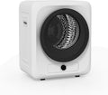 VCJ Portable Clothes Dryer for Apartment, 1.5 Cu.ft Compact Mini Electric Dryer with 5 Drying Modes, Stainless Steel Tub, Simple Knob Control, Dryer Machine for Dorm, RV, Small Space