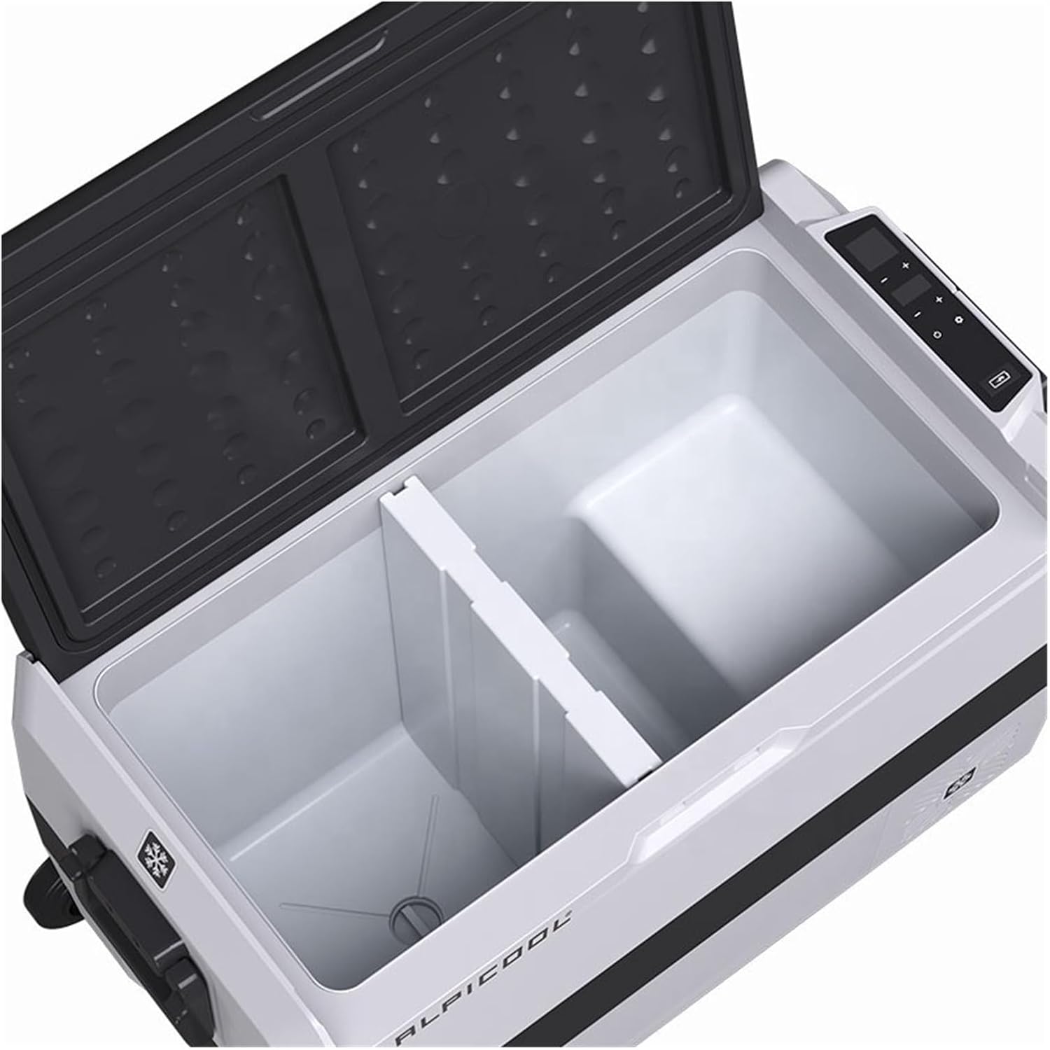 36/50/60L Alpicool Auto Car Refrigerator 12V Compressor Portable Freezer Fridge Quick Refrigeration Travel Outdoor Picnic Coole(50Liters)