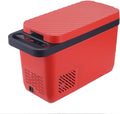 Outdoor Car Refrigerator, Car Home Dual-Use 12V/24V Car 16L Fridge Portable Freezer Compressor Cooler for Car, RV, Truck, Van, Boat for Camping, Travel, Fishing Outdoor,Red