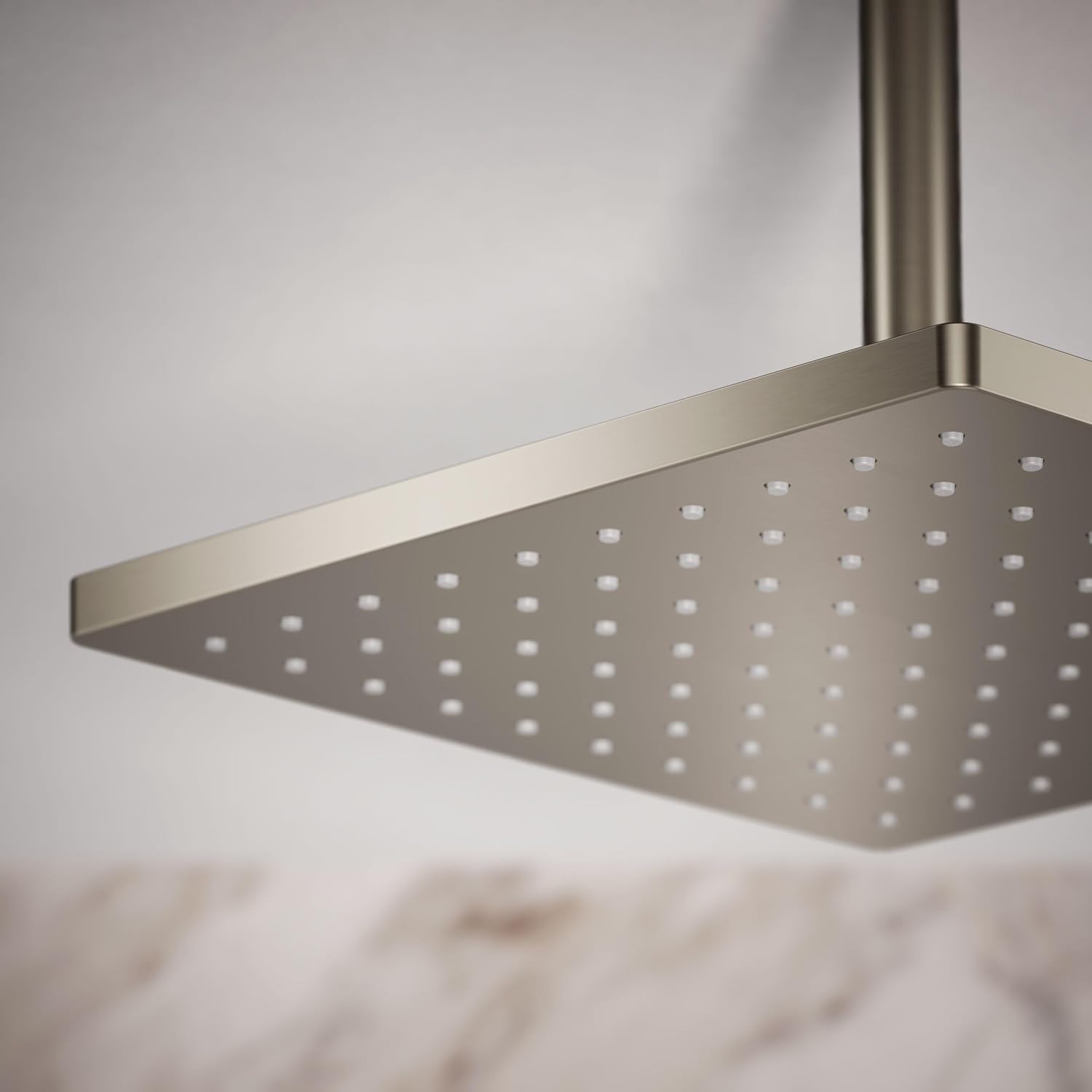 Kohler 26149-G-BN Honesty® 10' single-function rainhead, 1.75 gpm, Vibrant Brushed Nickel