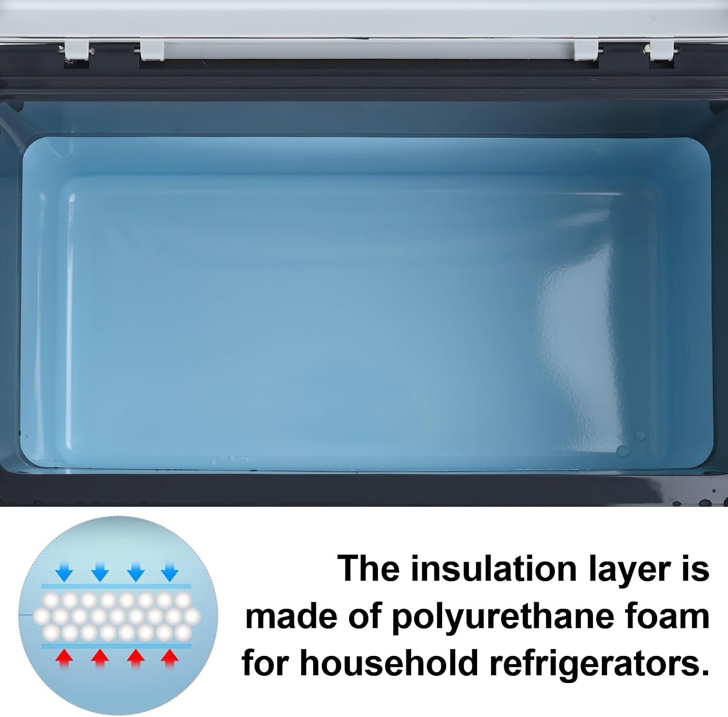 Car Fridge Portable 12V Refrigerator 20 Quart (19 Liter) 12 Volt Freezer Compressor Cooler 12V/24V DC 110～220 V AC for Truck Van RV Camper SUV and Home Use -9℃~+65℃