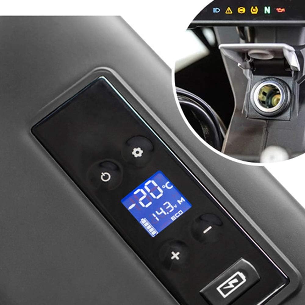 Portable 24V 12V Car Refrigerator Freezer Cooler 15L Auto Fridge Compressor Quick Refrigeration Home Picnic Icebox