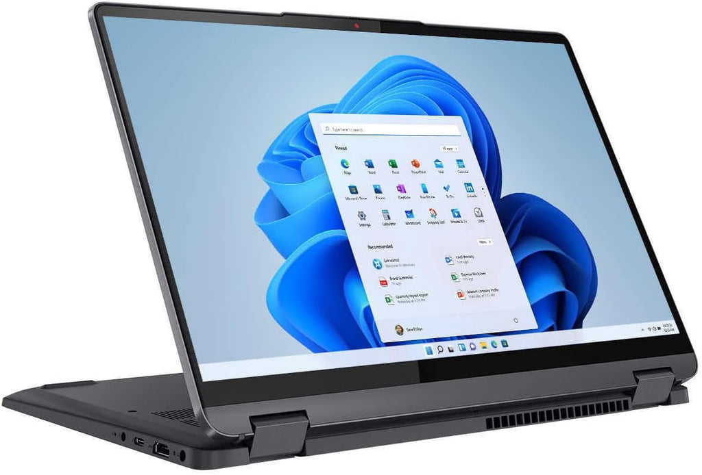Lenovo IdeaPad Flex 5 Multimedia Laptop - 14' 2880x1800 Touchscreen 60Hz - 10-Core Intel i7-1255U - 16GB RAM 1TB SSD - Thunderbolt 4 - Wi-Fi 6 - Fingerprint - 1080p FHD Camera - W11H - Storm Gray
