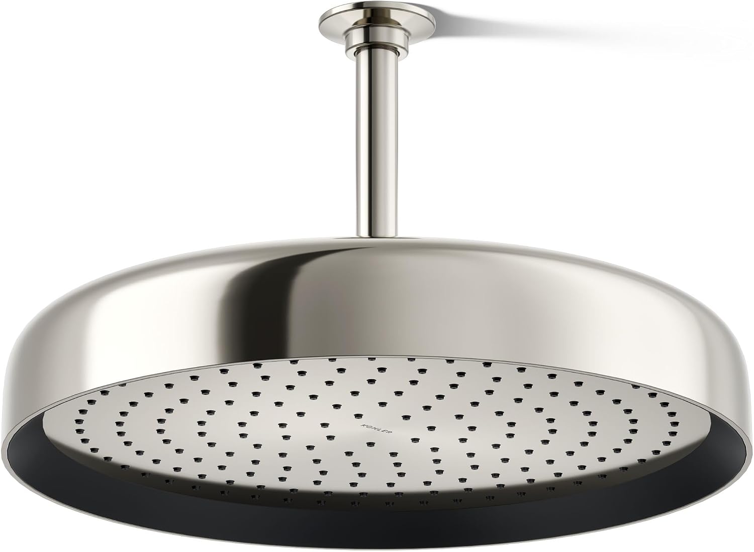 Kohler 26292-SN Statement® Round 14' single-function rainhead, 2.5 gpm, Vibrant Polished Nickel