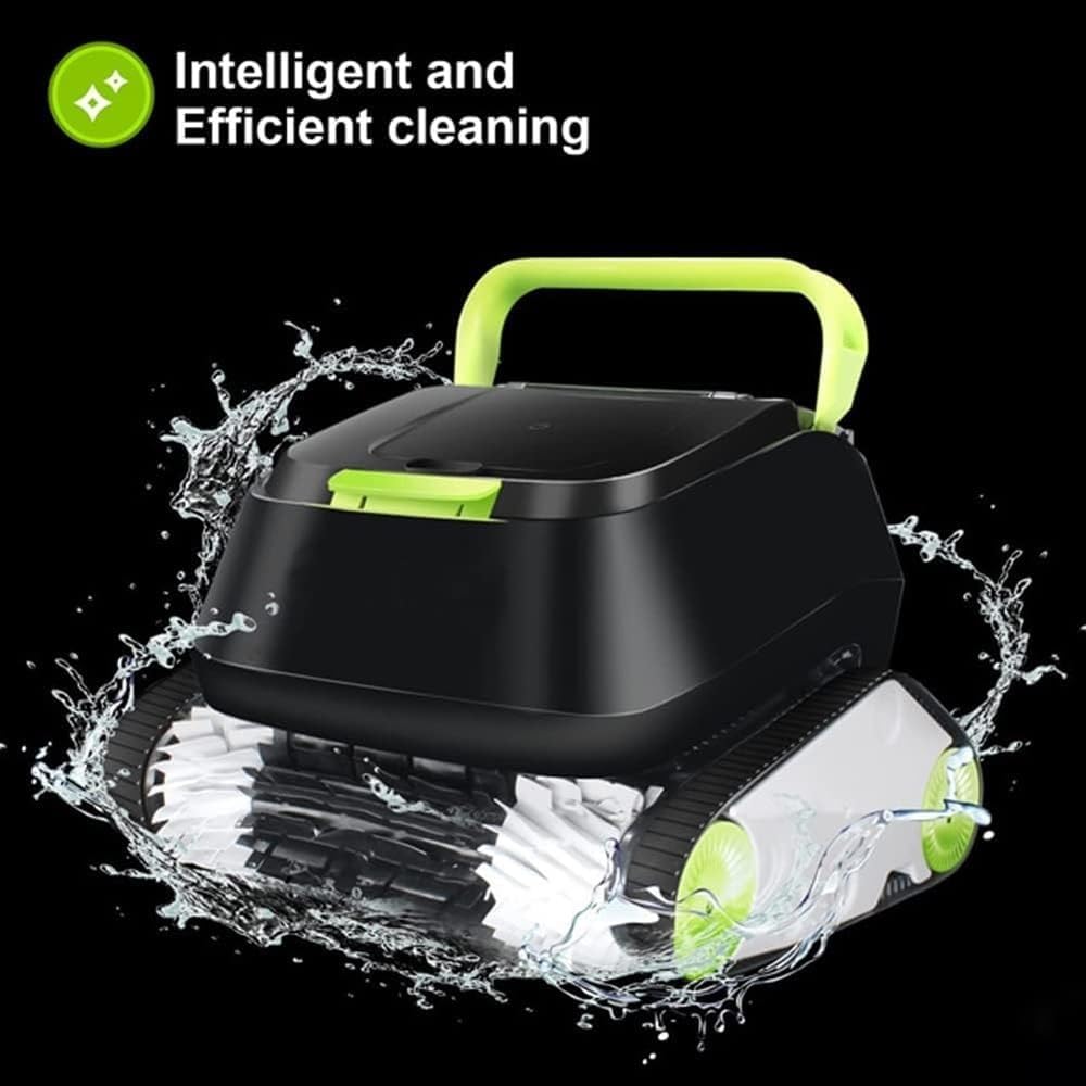 Cordless Robotic Pool Cleaner, Swimming Pool Sewage Suction Robot, Swimming Pool Fish Pond Cleaning Water Treatment Equipment