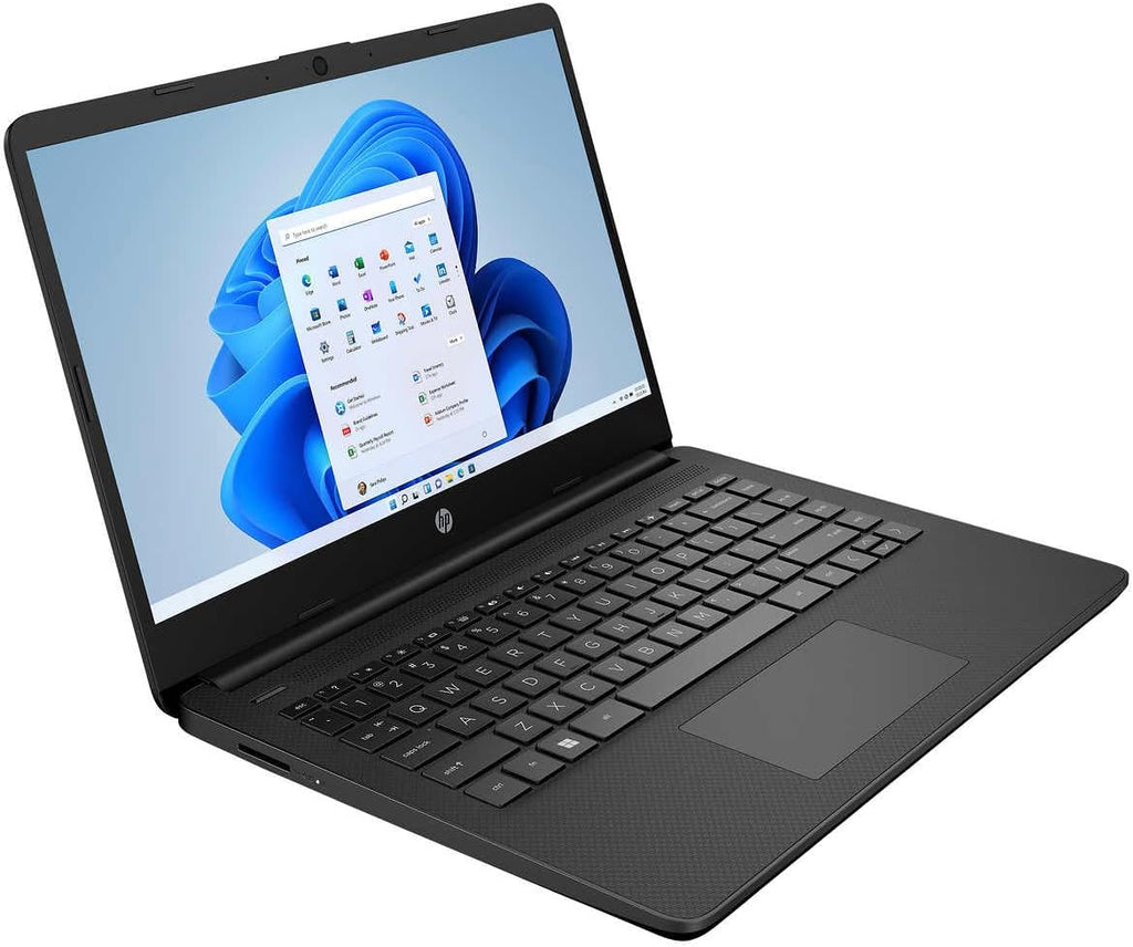 HP Laptop | 14-FQ100 | 14' 1366 x 768 Touchscreen LED-Backlit | AMD Ryzen 7 5700U 8-Core | 32GB DDR4 | 1TB SSD | Windows 11 Pro | Wi-Fi 5 - Bluetooth 5-720p HD Camera - Black