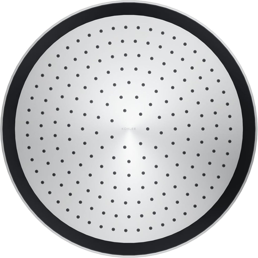 Kohler 26292-CP Statement® Round 14' single-function rainhead, 2.5 gpm, Polished Chrome