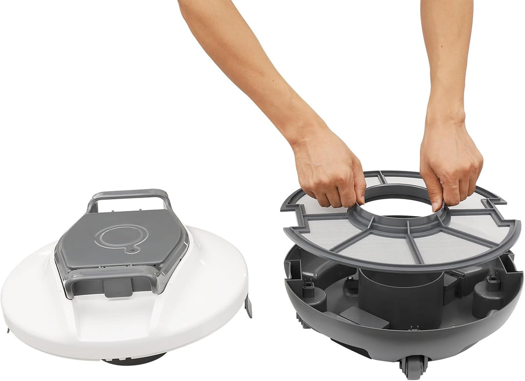 Swimming Pool Cleaning Machine, 2 Suction Ports Cordless Robotic Pool Cleaning Machine, 80㎡/861.11ft² Applicable Swimming Pool Area, Automatic Pool Cleaner for Households, Swimming Pools, Hotels