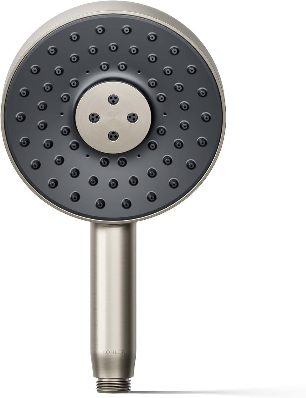 Kohler 26282-BN Statement® Round three-function handshower, 2.5 gpm, Vibrant Brushed Nickel