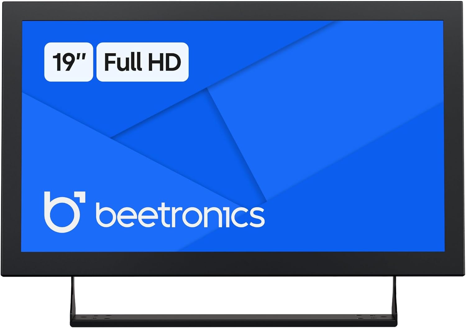 Beetronics 19-Inch Full HD IPS Monitor - Professional Industrial-Grade Display | HDMI, VGA, BNC, RCA Inputs | Durable Metal Housing, Matte Screen, 24/7 Continuous Operation, Wide Viewing Angle, 19HD7M