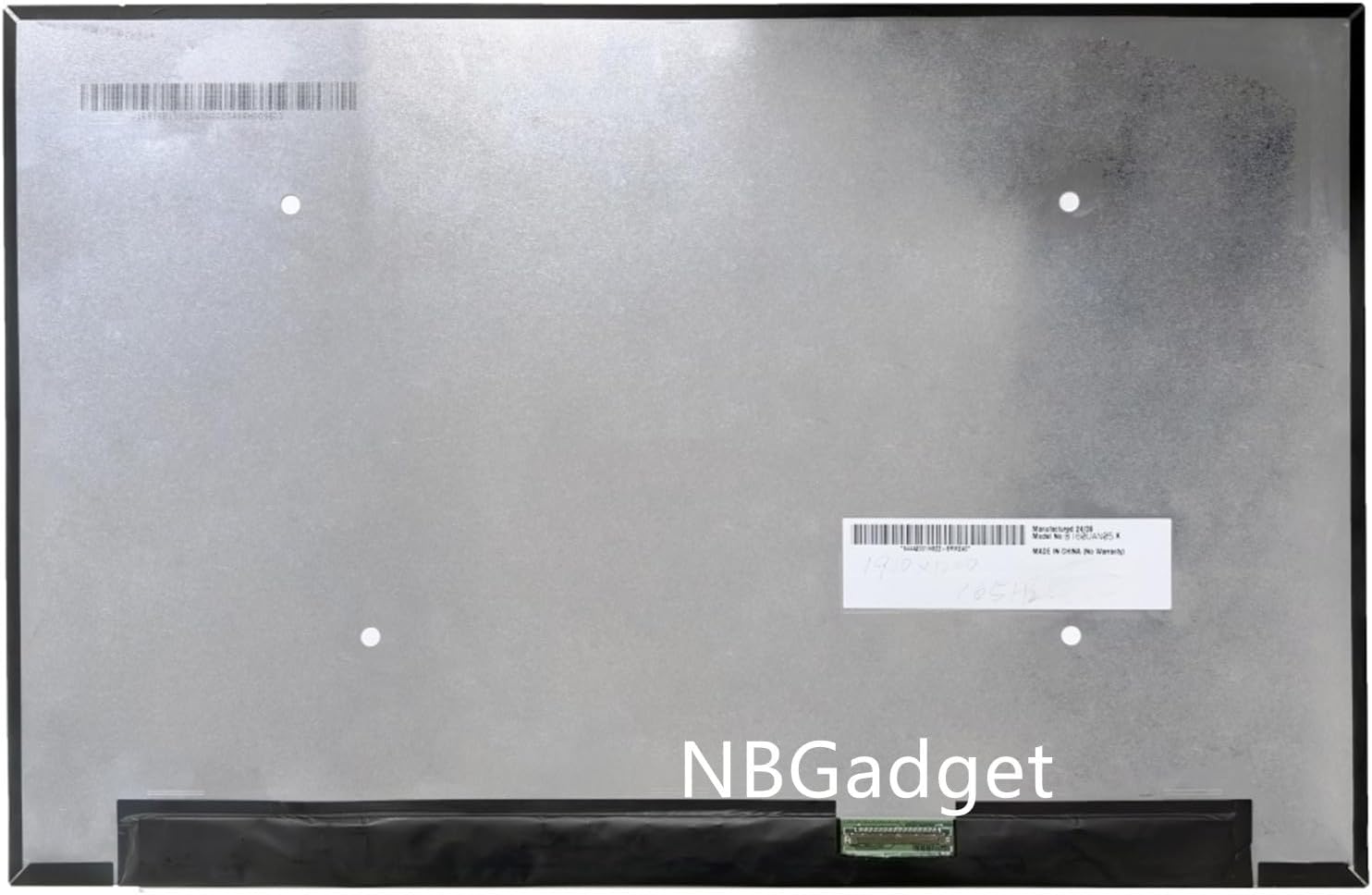 B160UAN05.K 16.0' WUXGA 165Hz 40 pins Connector LCD Non-Touch Screen Display Replacement for Laptop