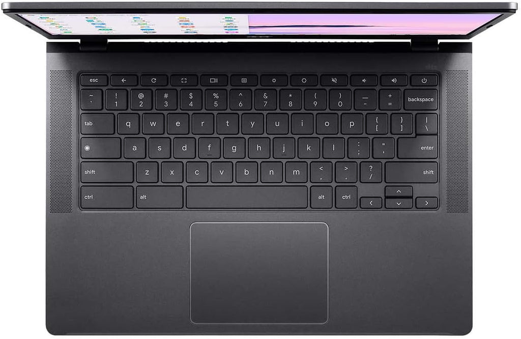 acer Chromebook Plus 514 Google AI Laptop 14' FHD IPS Touchscreen Intel Octa core i3-N305 8GB RAM 512GB SSD Type-C Free Google AI/2TB Loud Storage for 1-Year Grey + HDMI Cable