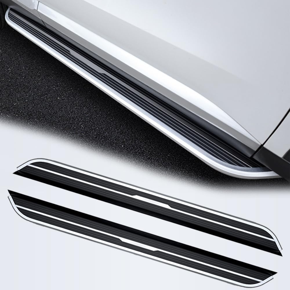 2pcs Running Board for Honda Pilot 2016-2021 Aluminium Pedal NerfBar Side Step Automotive Exterior Accessories (with Brackets)