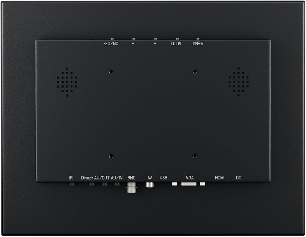 Beetronics 12-Inch Full HD IPS Monitor - Professional Industrial-Grade Display | HDMI, VGA, BNC, RCA Inputs | Durable Metal Housing, Matte Screen, 4:3 Aspect Ratio, Wide Viewing Angle - 12VG7M