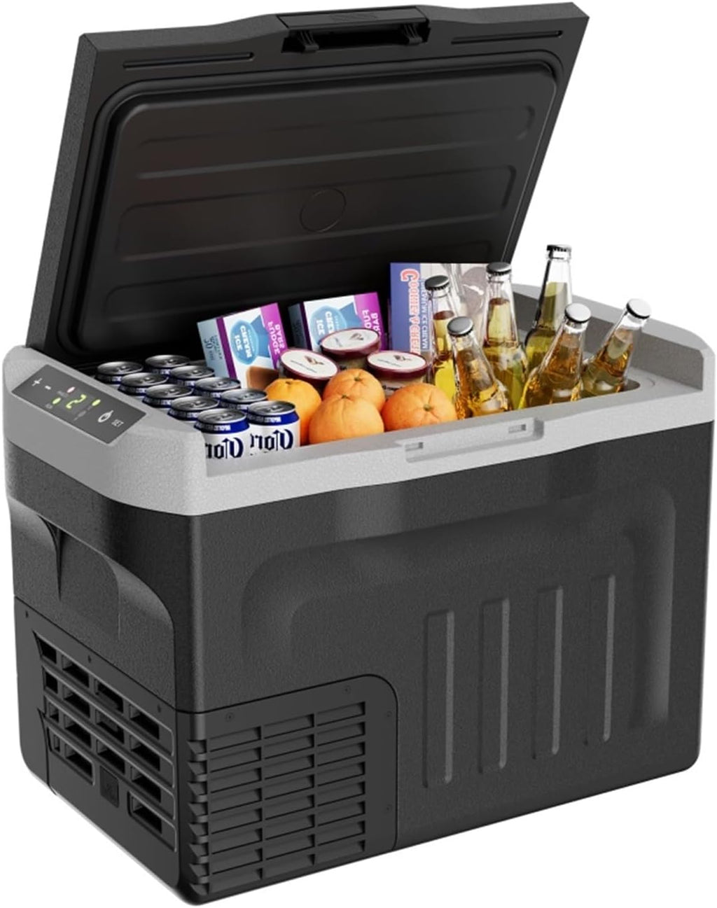 12 Volt Refrigerator, 31QT(29L) 12V Cooler, Compressor Electric Cooler -4℉~68℉,12/24V DC 110~240 Volt AC For RV/Camping