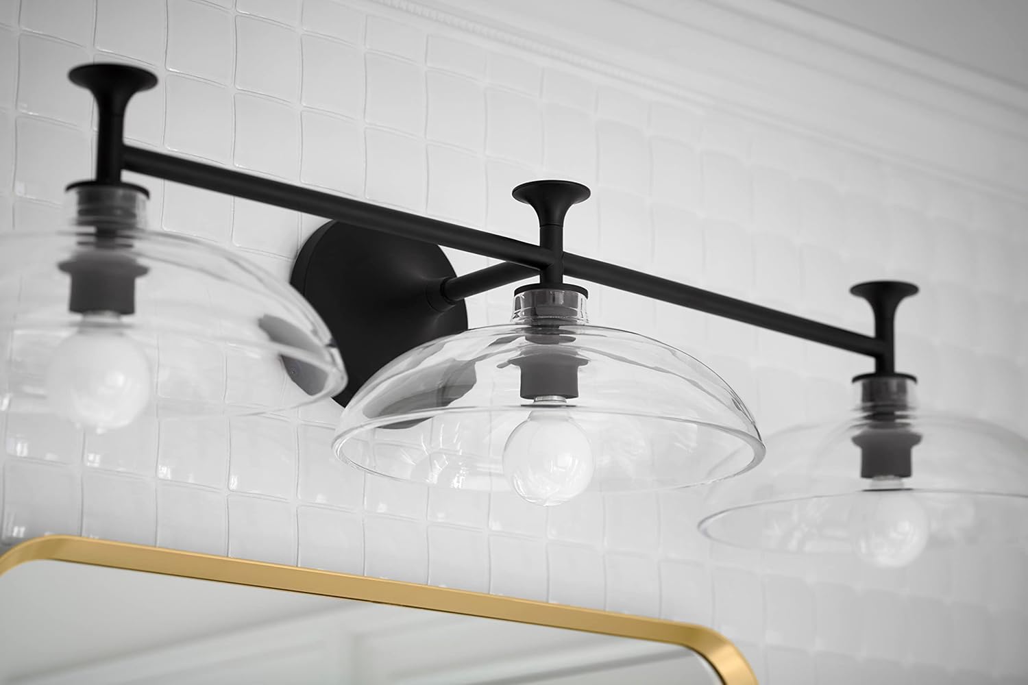 Tone 3 Light Sconce - Brushed Moderne Brass 31770-SC03-2GL Kohler