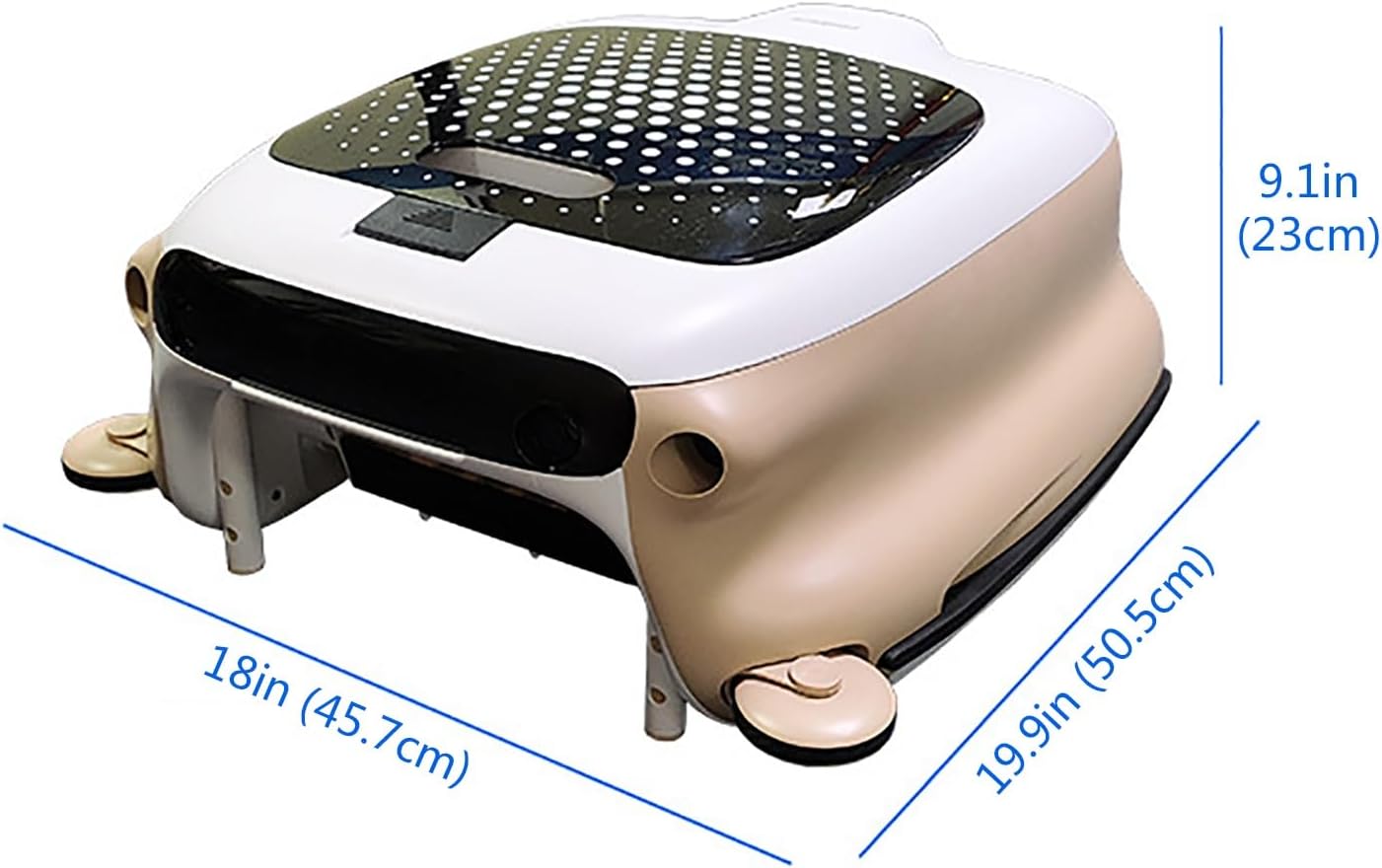 Pool Vacuum for Above Ground Pool, Pool Cleaner Robot, Pool Surface Skimmer Cleaner, Floor/Wall/Waterline Cleaning