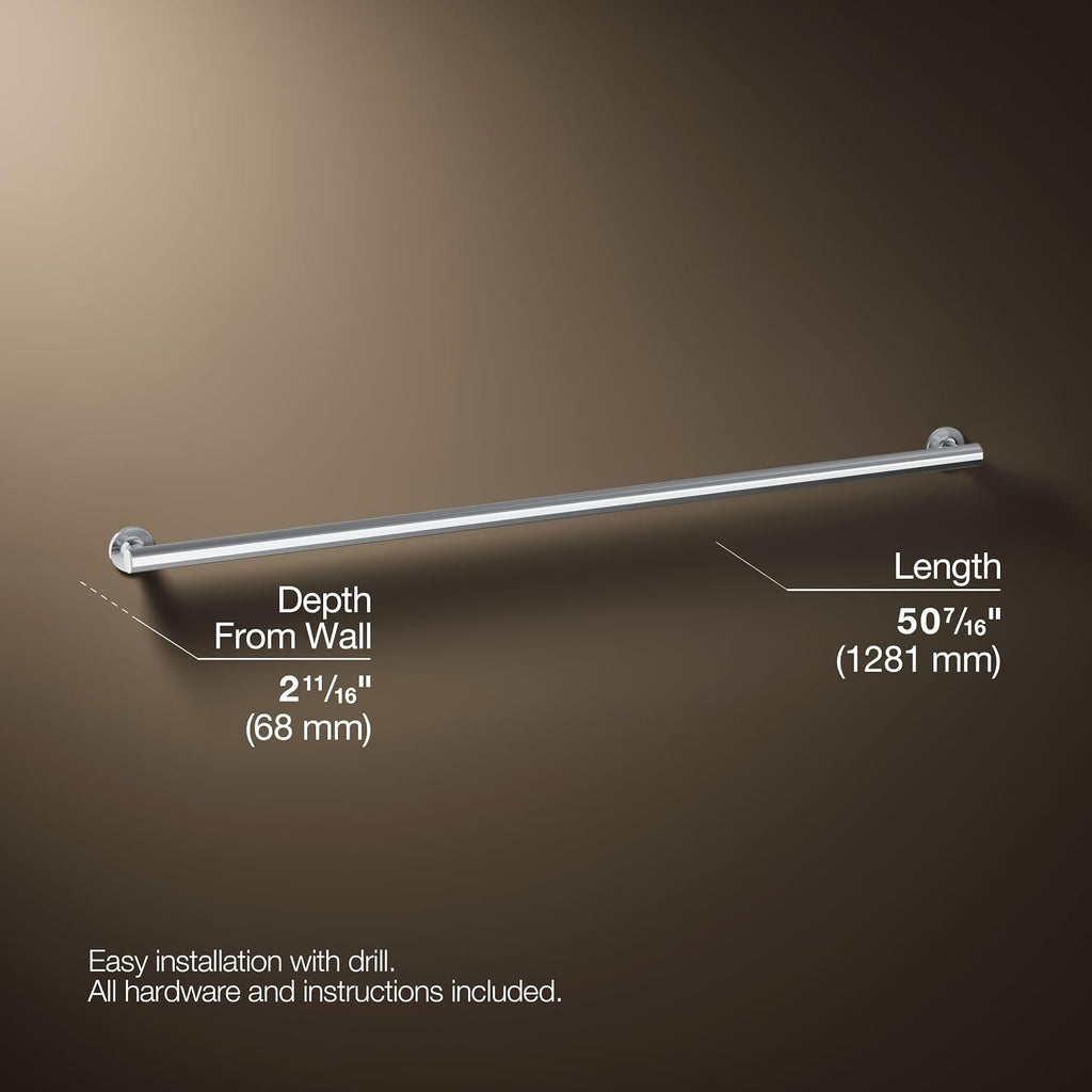 KOHLER Purist 48' Grab Bar Finish: Polished Stainless