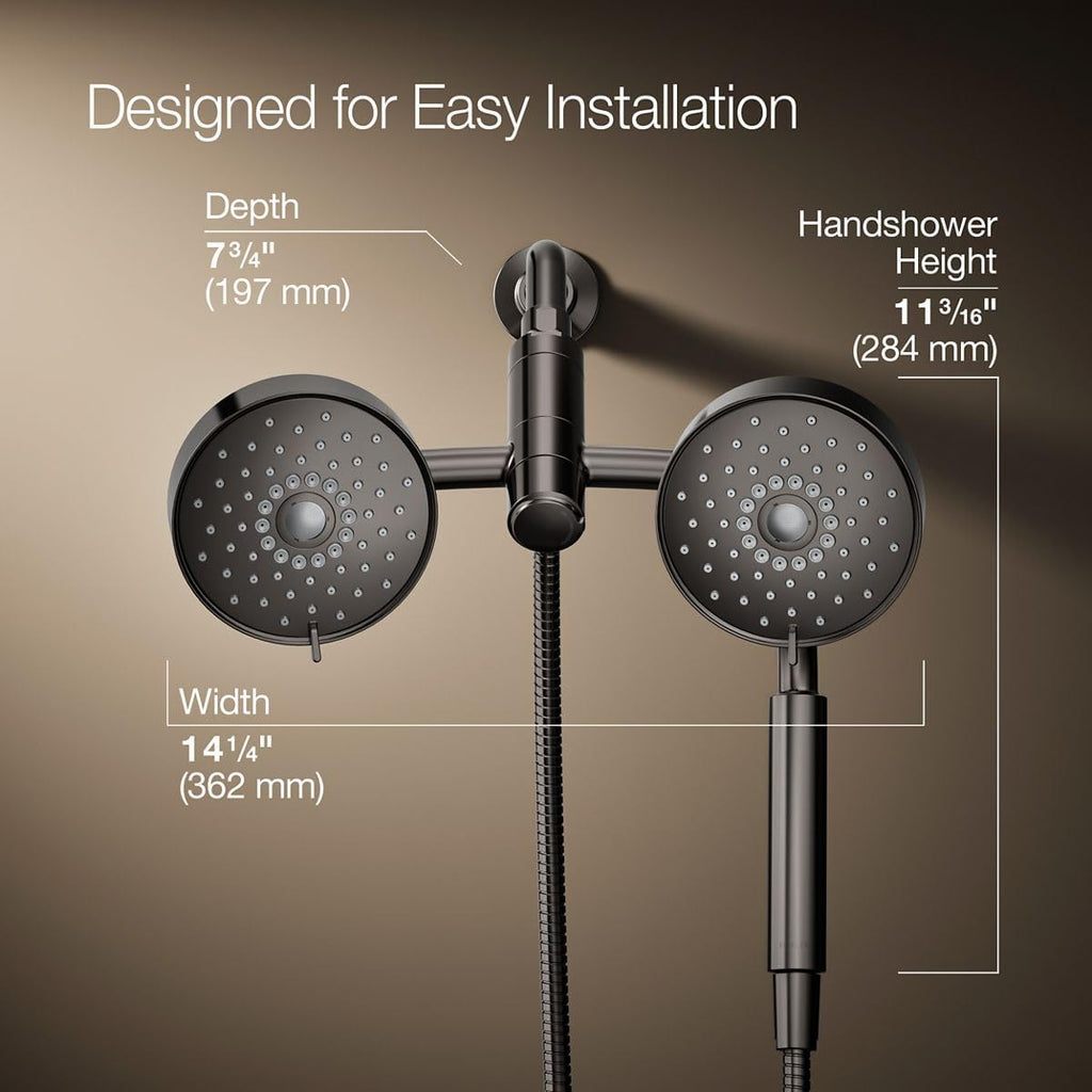 Kohler 23219-G-TT Purist Shower Packages, Vibrant Titanium