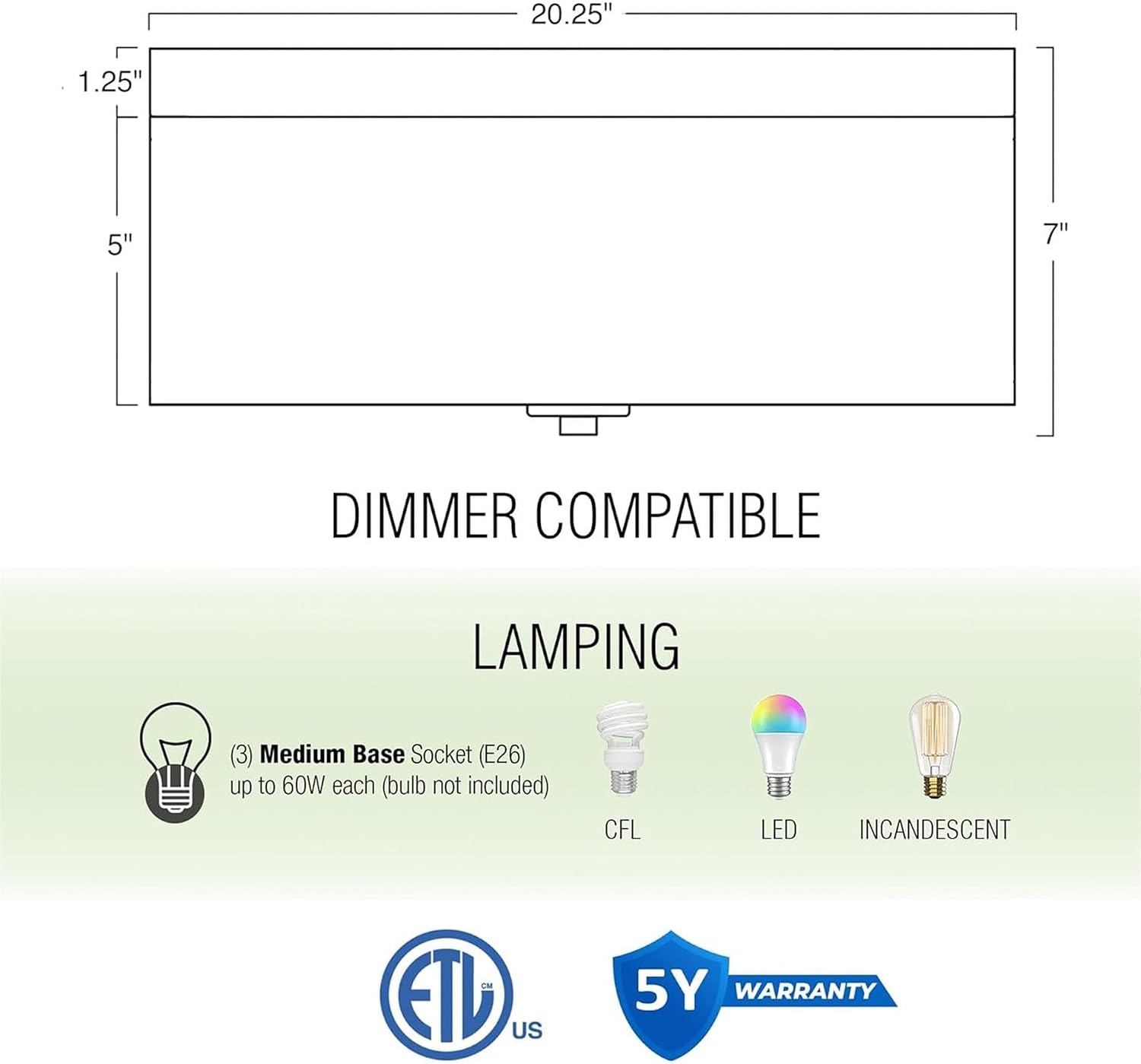 Kira Home Walker 20' Modern Drum Gold Flush Mount Ceiling Light, White Fabric Shade with Frosted Glass Diffuser, 3-Light Large Close to Ceiling Fixture, Cool Brass Finish