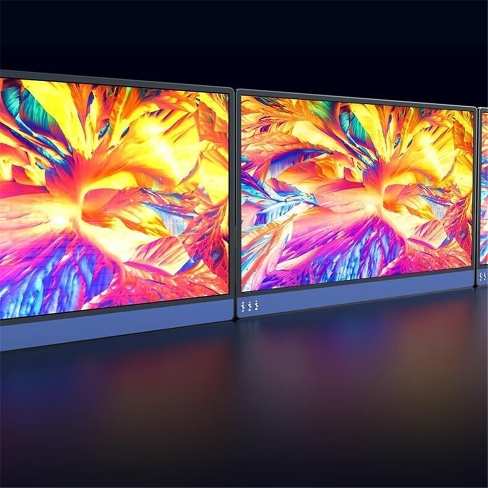 Portable Monitor for Laptop 15-inch Portable Monitor Full HD (1080p) 1920 X 1080, USB-C Connectivity Second Screen Portable Gaming Monitor