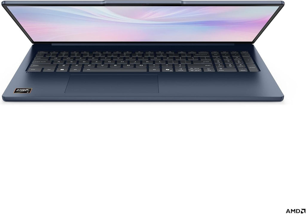 Lenovo 2025 IdeaPad Slim 5 16AKP10 Personal Laptop - 16' 1920x1200 Touchscreen 60Hz - 8-Core AMD Ryzen AI 7 350-32GB AM 1TB SSD - AMD Radeon 860M Graphics - 1080p + IR Camera - W11H - Cosmic Blue
