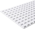 Bumper Specialties Self Adhesive Bumper Feet 0.500' x 0.120' (12.7mm x 3.0mm) White Square Polyurethane Pads for Industrial Surface Protection, 5,000 Pieces per Box, BS32