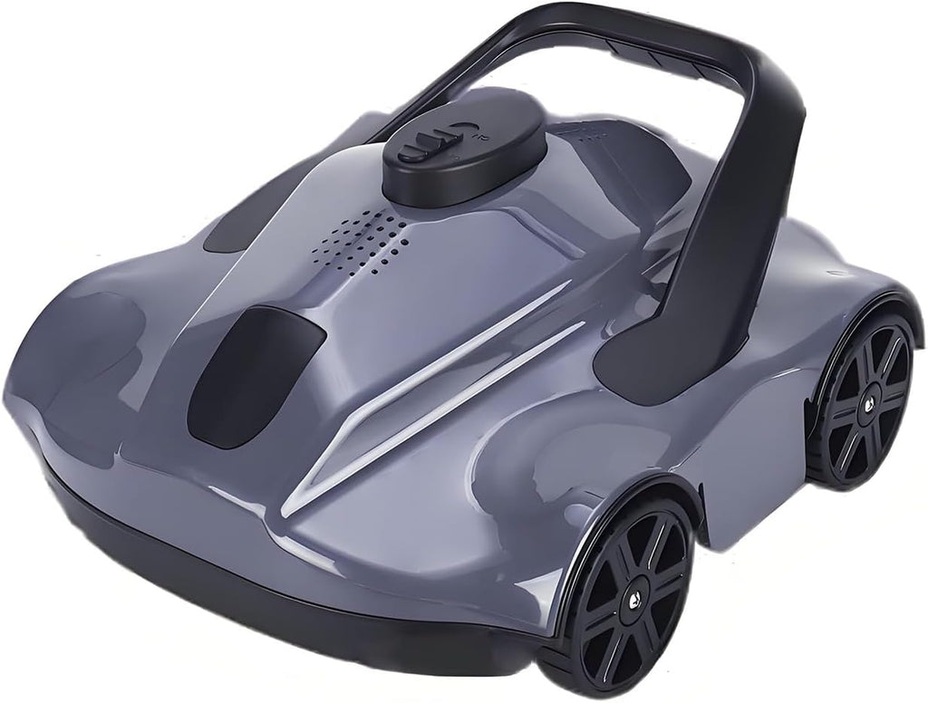 Pool Surface Skimmer Cleaner with Fine Filter, Lightweight Automatic Pool Vacuum Robot, Cordless Robotic Pool Cleaner for 1076 Sq.ft Pool