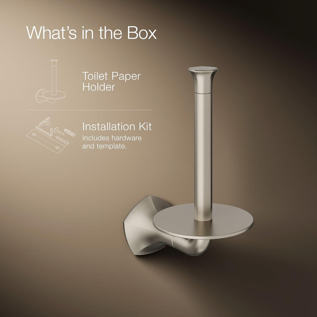 KOHLER Occasion Vertical Toilet Paper Holder