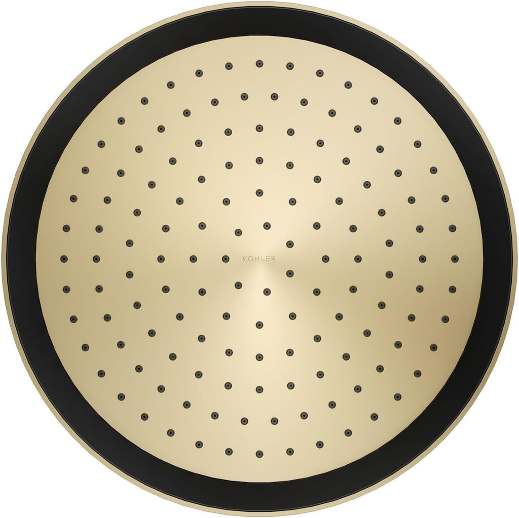 Kohler 26291-G-AF Statement® Round 12' single-function rainhead, 1.75 gpm, Vibrant French Gold