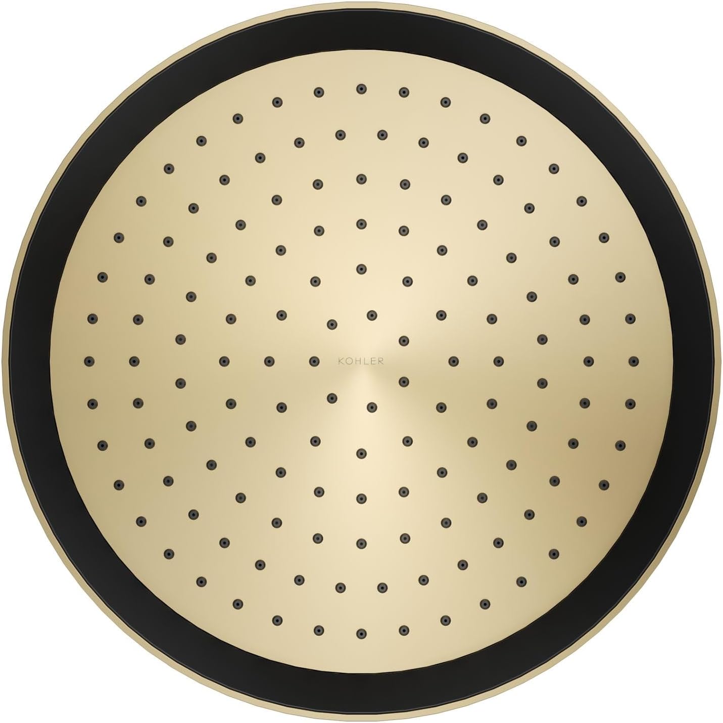 Kohler 26291-G-AF Statement® Round 12' single-function rainhead, 1.75 gpm, Vibrant French Gold