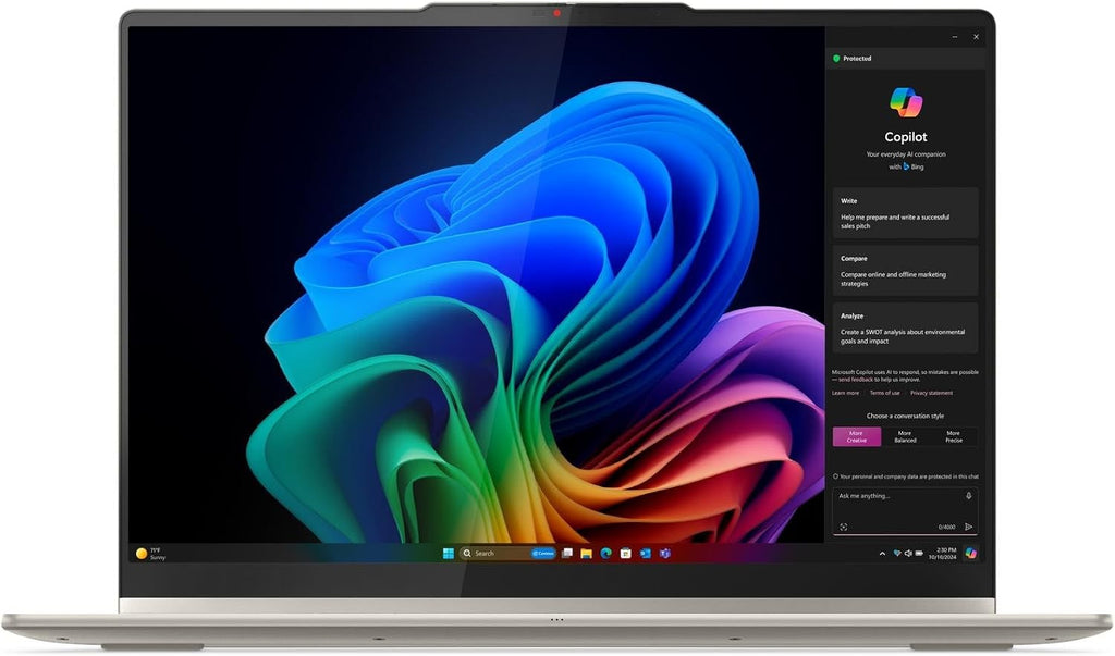 Lenovo 2025 Yoga 7 2-in-1 16AKP10 Personal Laptop - 16' 1920x1200 Touchscreen - 8-Core AMD Ryzen AI 7 350-16GB RAM 1TB SSD - Wi-Fi 7 - Fingerprint Reader - FHD 1080p + IR Camera - W11H - Seashell