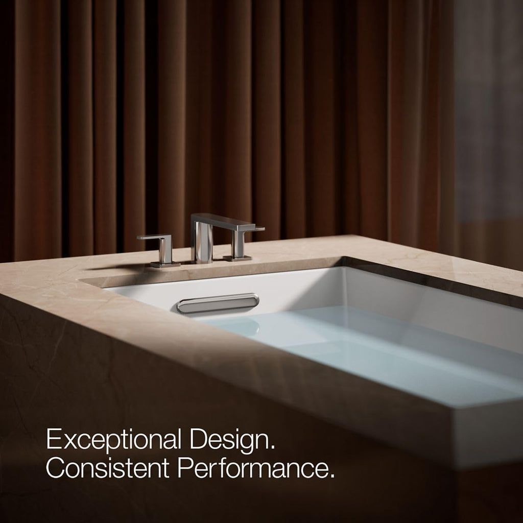 Kohler 27121-4-TT Parallel® Two-Handle Deck-Mount Bath Faucet, Vibrant Titanium