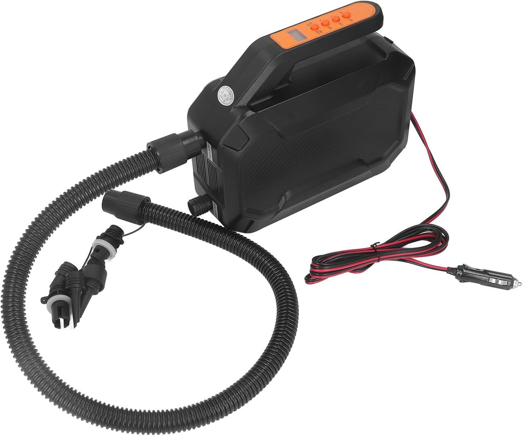 Horoper Paddle Board Pump Electric Portable, 12V DC Rechargeable Paddle Board Pump 16PSI Electric Pump Portable Inflatable Pump with Cigarette Lighter Connector