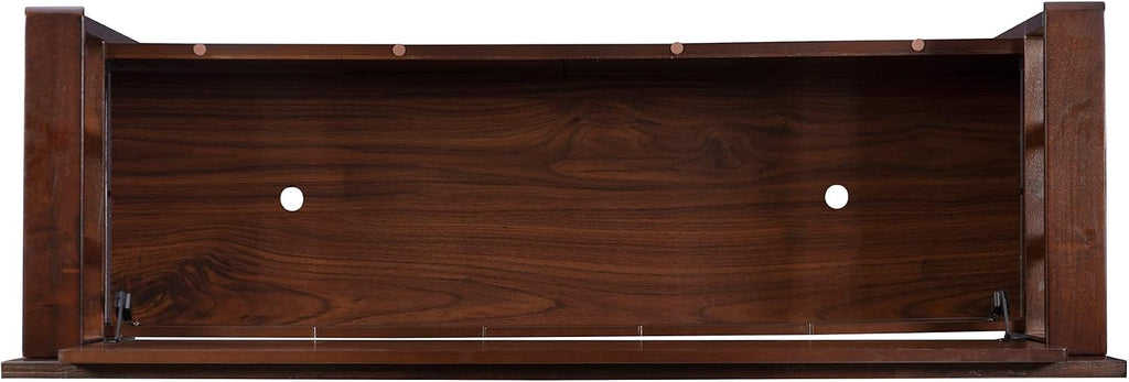 Linon Home Dcor Linon Home Decor Cynthia Storage Bench, 50'w x 17.25'd x 32'h, Walnut