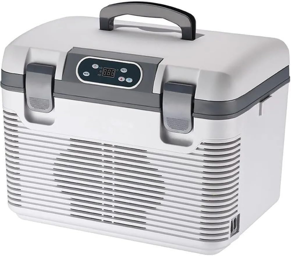 12 Volt Car Refrigerator, 20QT/19L Portable Electric Cooler/Warmer with 12 Volt DC &120V AC, -4℉-68℉ for Outdoor, Camping, RV, Truck