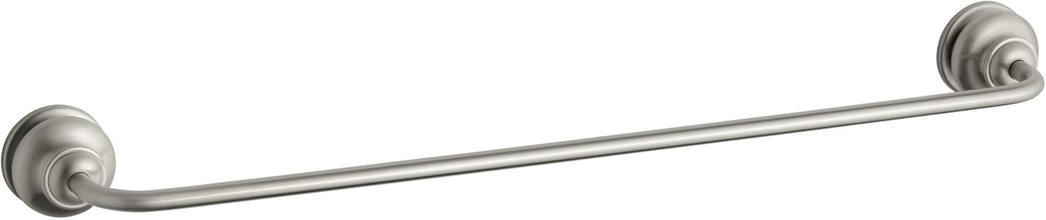 KOHLER K-12151-BN Fairfax 24-Inch Bathroom Towel Bar, Vibrant Brushed Nickel