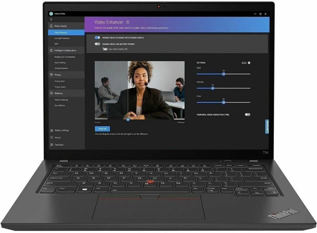 Lenovo ThinkPad T14 Gen 4 21K30006US 14' Touchscreen Notebook - WUXGA - 1920 x 1200 - AMD Ryzen 7 PRO 7840U Octa-core (8 Core) 3.30 GHz - 16 GB Total RAM - 16 GB On-Board Memory - 512 GB SSD -