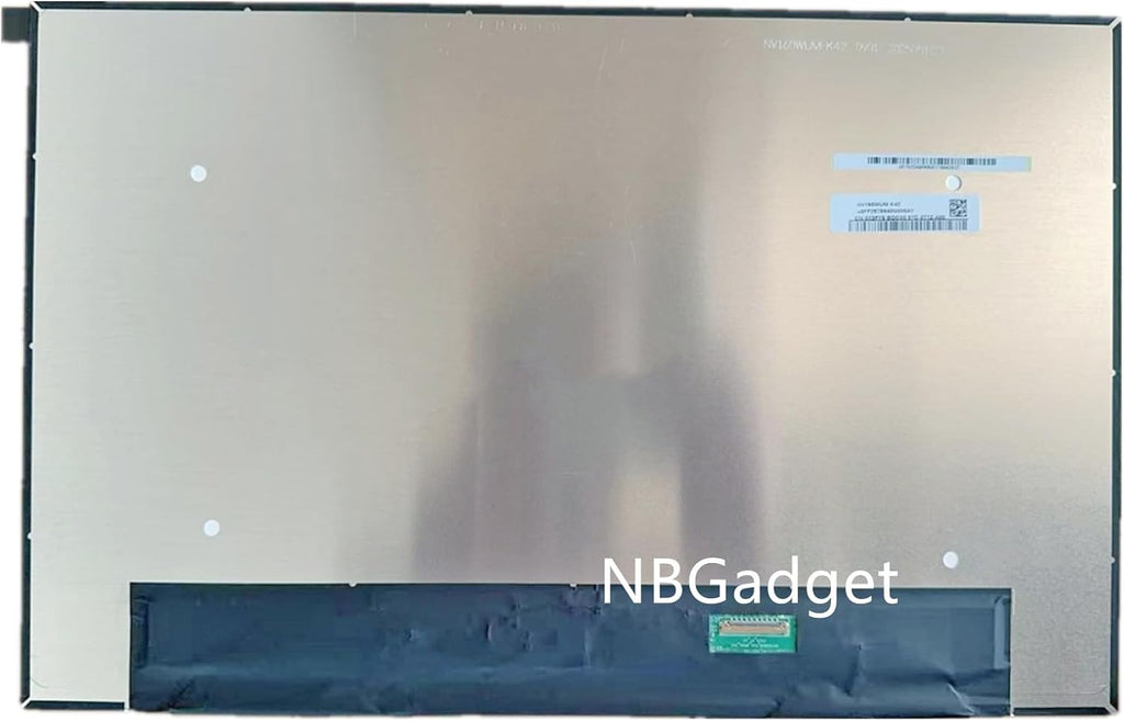 NV160WUM-K42 16.0' WUXGA 1920x1200 eDP 40 pins Connector LCD Touch Screen Display Replacement for Laptop