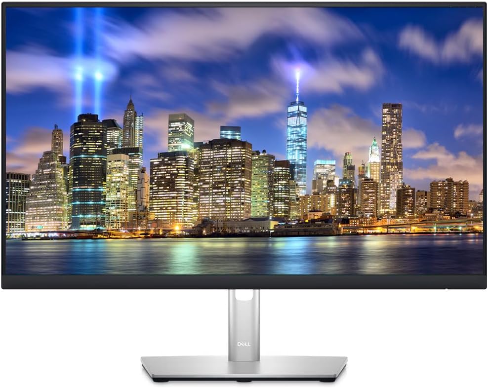 Dell P2723DE 27-inch 1440P Quad HD 2K LCD Monitor, 2-Pack Low Blue Light, Full Dock, Daisy Chain, IPS, HDMI, DisplayPort, USB Hub, USB-C, Ethernet and Desk Mount Dual Monitor Stand (Renewed)