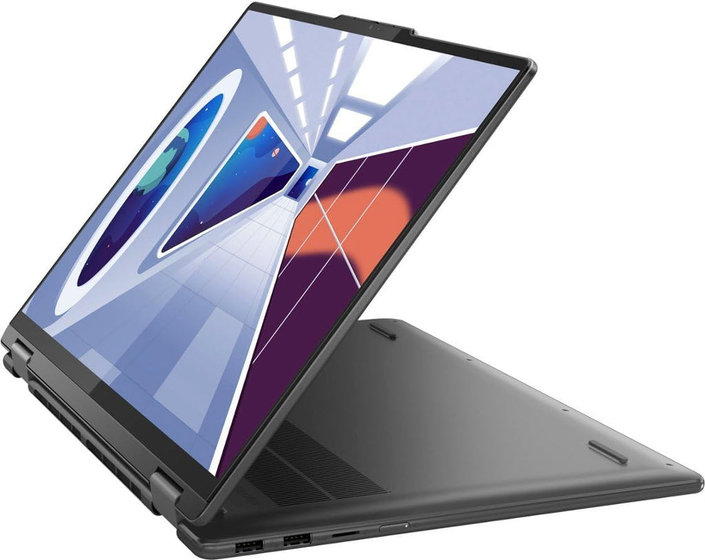 Lenovo Yoga 7 2-in-1 Laptop, Intel 12-Core i7-1360P, 16' WQXGA IPS Touchscreen, Iris Xe Graphics, 16GB LPDDR5 2TB SSD, Backlit Keyboard, Fingerprint, Thunderbolt 4, WiFi 6E, Win10 Pro