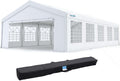 Quictent 20x30 Heavy Duty Party Tent with Church Windows, Outdoor Event Shelter Tent for Parties, Wedding, Carport, Canopy, BBQ