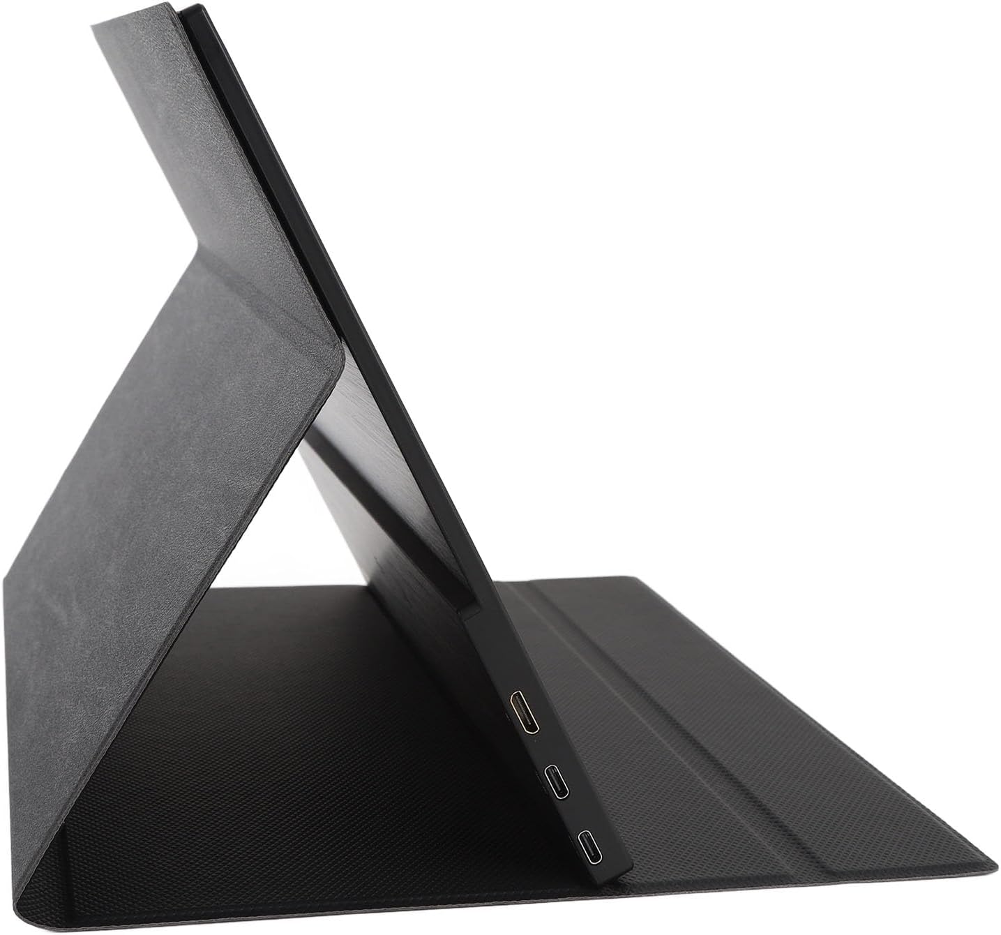 Laptop Screen Extender, 14in Laptop Monitor Extender with 2K Display, Support Double USB C, Touch Screen, Built - in Speakers for Office and Home
