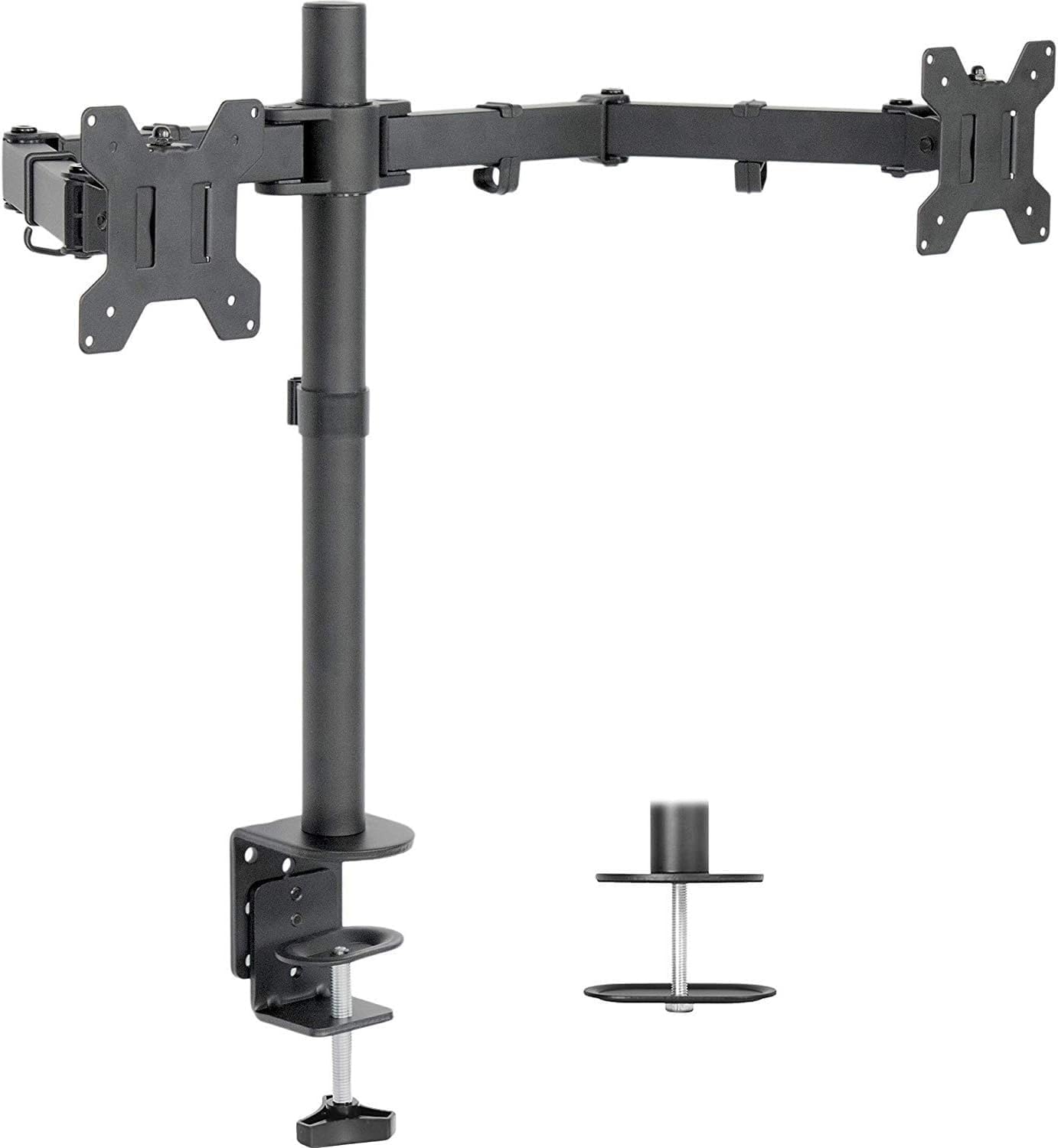 Dell U3223QZ 32-inch 2160P 4K UHD Teams Certified Monitor, 2-Pack U3223QE, Dock, Daisy Chain, HDMI, DisplayPort, USB Hub, USB-C, Webcam, Speaker, Microphone and Desk Mount Monitor Stand (Renewed)