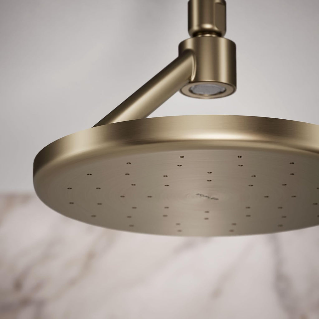 Kohler 26301-BV Statement® Open Rain iconic single-function rainhead,' 2.5 gpm, Vibrant Brushed Bronze