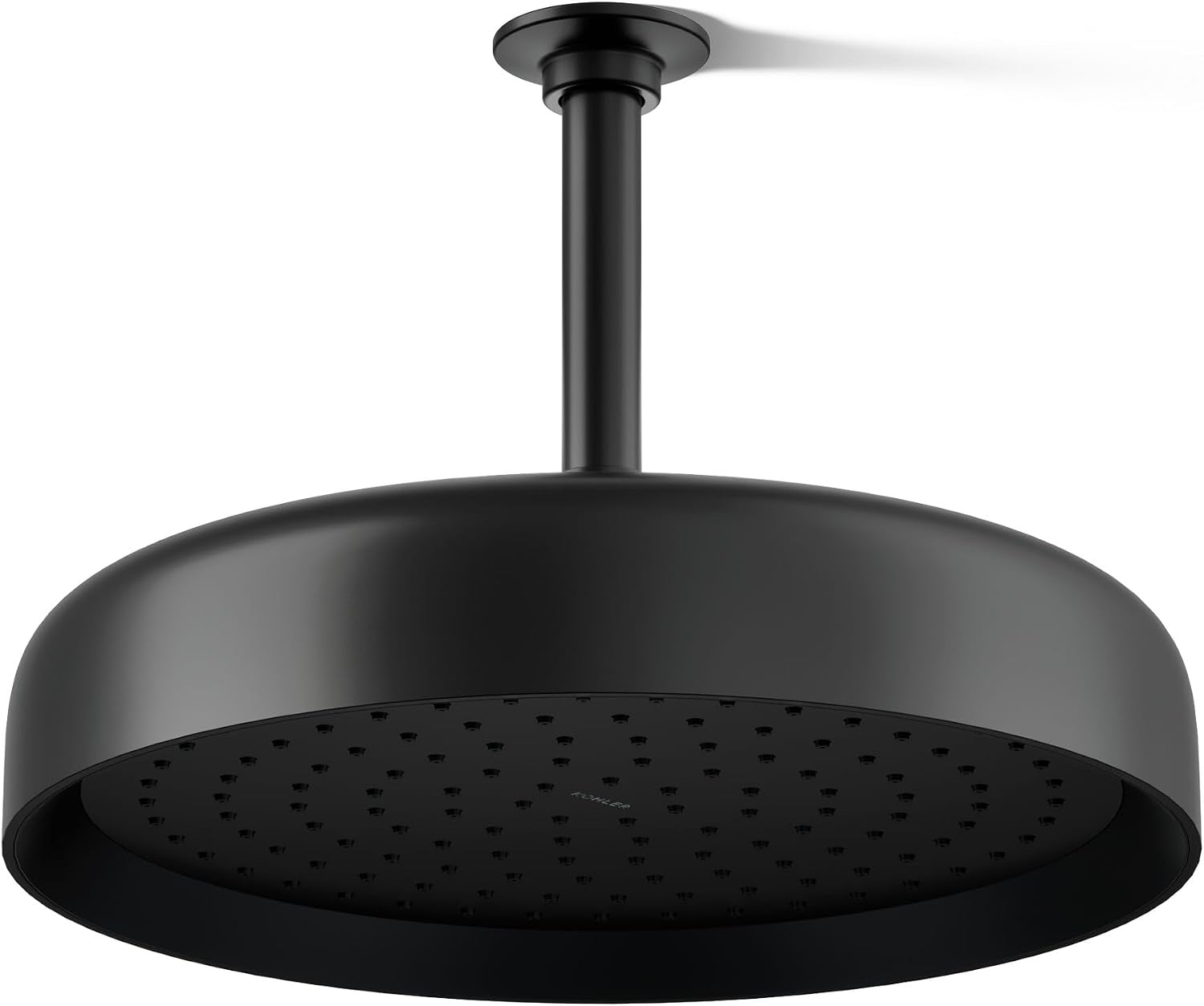 Kohler 26291-G-BL Statement® Round 12' single-function rainhead, 1.75 gpm, Matte Black