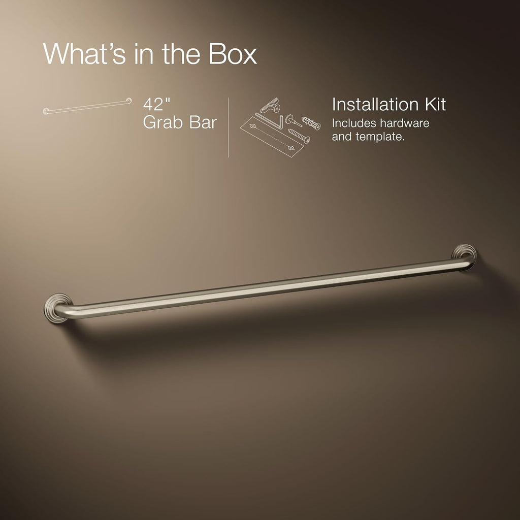 Traditional 42 in. ADA Compliant Grab Bar